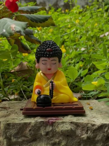 Solar Buddha Yellow (With Hair)