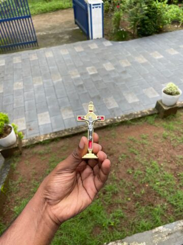 Jesus (Red with Silver)