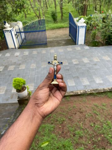 Jesus (Blue with Silver)