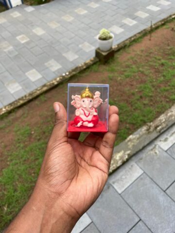 Solar Ganapathi (Red)